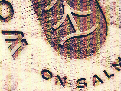Little sneaky sneaks of some stuffs brand branding curved type engraving icon river tree twosf typography wood woodshop