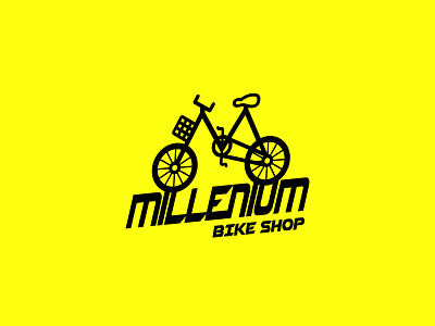 Millenium Bike logo 3d 3d logo app bicycle logo bike logo brand brand identity branding design flat icon logo logo design luxury logo minimal motorbike logo motorcycle logo ride logo typogaphy vector