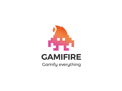 Gamifire Logo - Gamify Everything game art game logo gamification gaming gaming logo logo logo design logodesign logos logotype