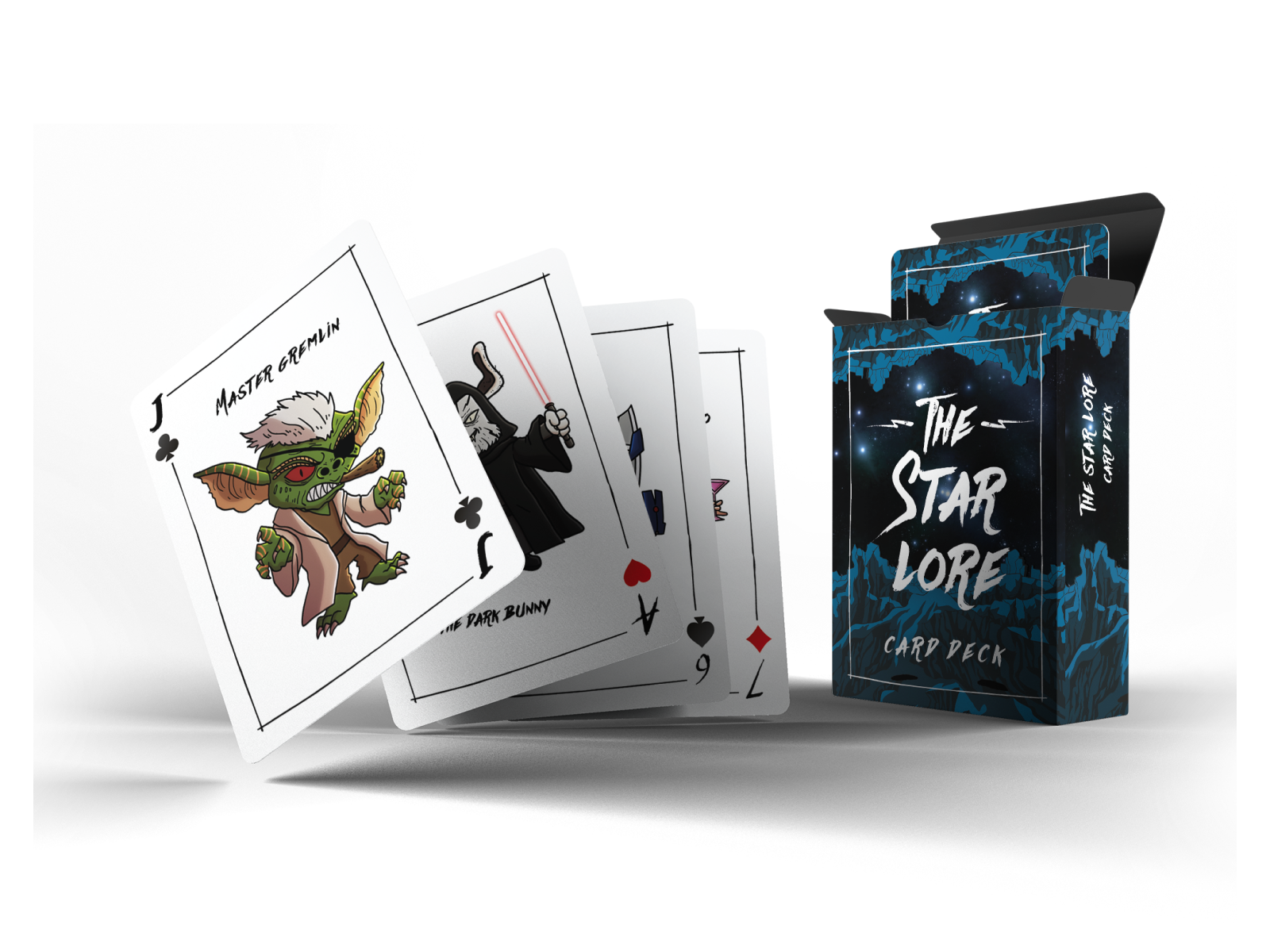 Starlore Card Deck Mockup by Kim Wahlman on Dribbble
