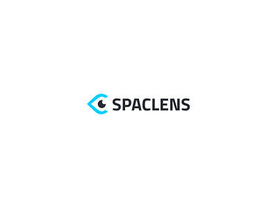 Spaclens - Logo design eye eyeball lens logo logodesign logotype