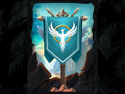 Game Banner - Guardians board game game game art game design illustration logo logotype
