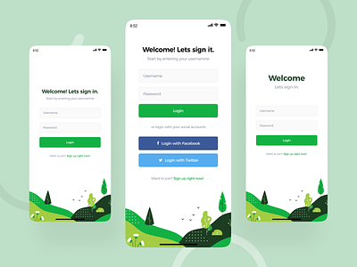 Browse thousands of Login Green images for design inspiration | Dribbble