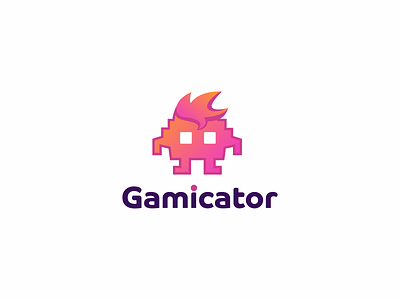 Gamicator - Logotype game game design illustration logo logodesign logotype