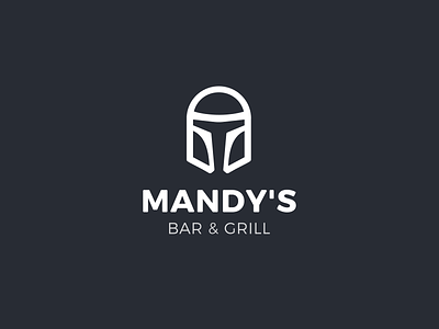 Mandys Bar & Grill - Logo branding design logo logodesign logotype