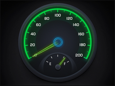 Speedometer_Alarm alarm animation color navi speed speedometer ui