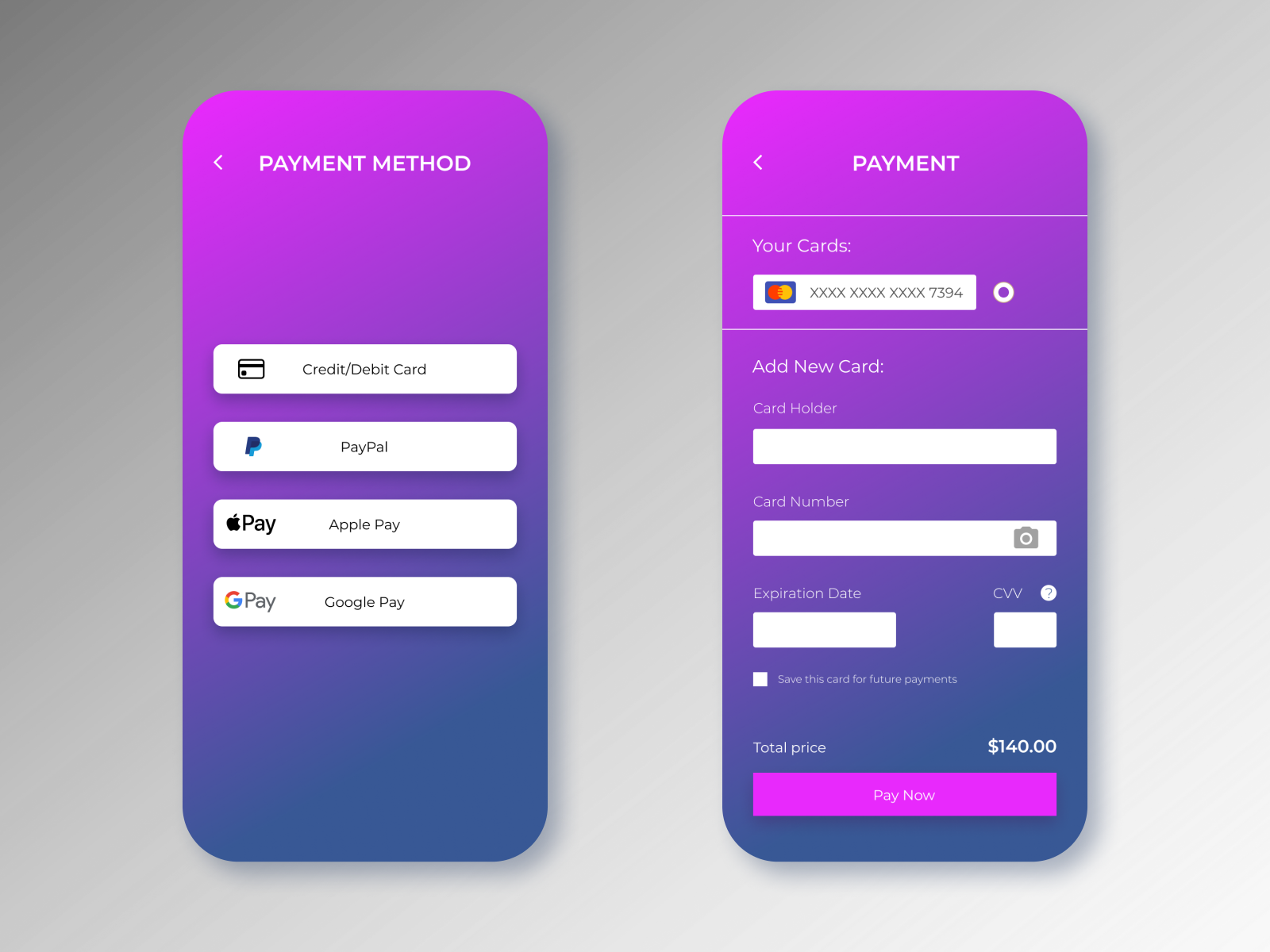 Credit Card Checkout by Bogdan Zdjelar on Dribbble