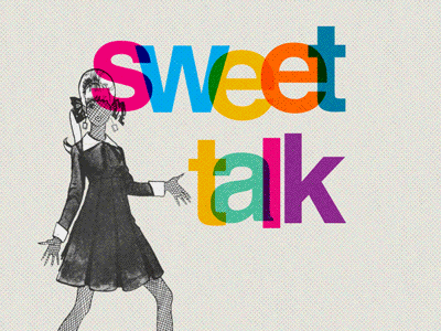 Vanilla - Sweet Talk chic bounce gif glitch motion retro vanilla