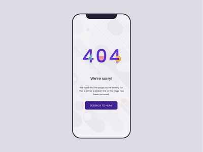 Daily UI #8 404 Error Page 404 404 page dailyui dailyui 008 dailyui8 dailyuichallenge design figmadesign green mobile mobile ui modern design page not found pink purple ui ui design uidesign