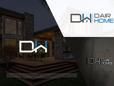 D & H latter And Home Logo design For real state art artwork black branding building compny creative creative logo home logo logo design logodesign luxury logo property property logo real estate logo realestate typography vector