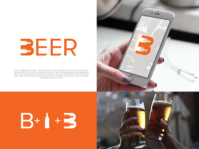 B latter + Beer logo