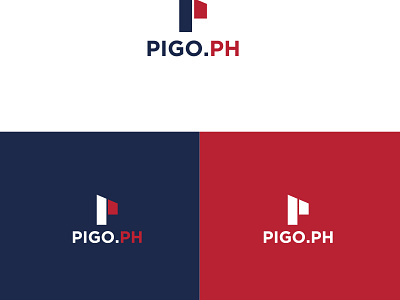 P + Flag Logo artwork black branding compny creative logo flag graphic design logo logodesign p flag p logo