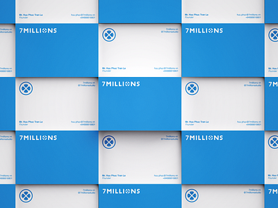 7MILLIONS BRAND IDENTITY brand identity branding design logo namecard packaging