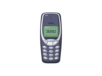 Nokia 3310 3310 fanart legend nokia nokia 3310 old vector
