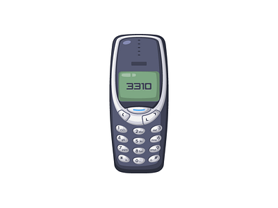 Nokia 3310 3310 fanart legend nokia nokia 3310 old vector