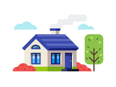 Small House 1 affinity daily download house illustration simple small vector