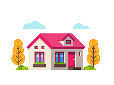 Small House 3 affinity daily download house illustration simple small vector