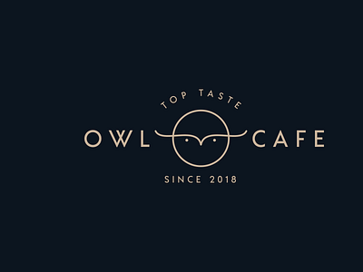 Minimalist Logo Design For OWLAN Café branding business logo illustration logo logo design logo mark minimal minimalist logo vector