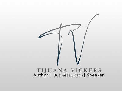 Logo Design For Author Tijuana Vickers