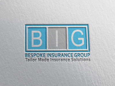 Logo Design For Bespoke Insurance Group branding business logo illustration logo logo design logo mark minimal minimalist logo