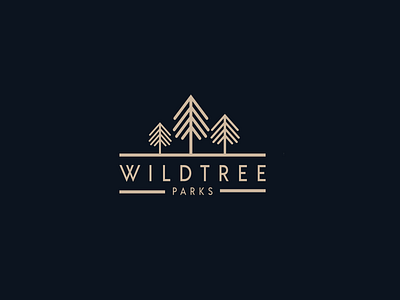 Logo Design For Wild Tree Park branding business card design business logo illustration logo logo design logo mark minimal minimalist logo