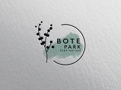 Logo Design For Bote Park branding business card design business logo illustration logo design logo mark minimal minimalist logo