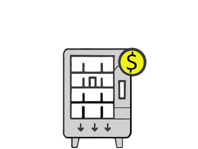 machine for commerce card commerce epidemic icon illustration logo machine pandemic