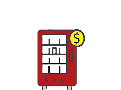 machine for commerce automat card commerce e comerce epidemic icon illustration logo machine pandemic shop