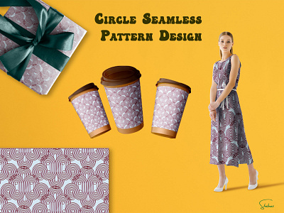 Circle Seamless Pattern Design