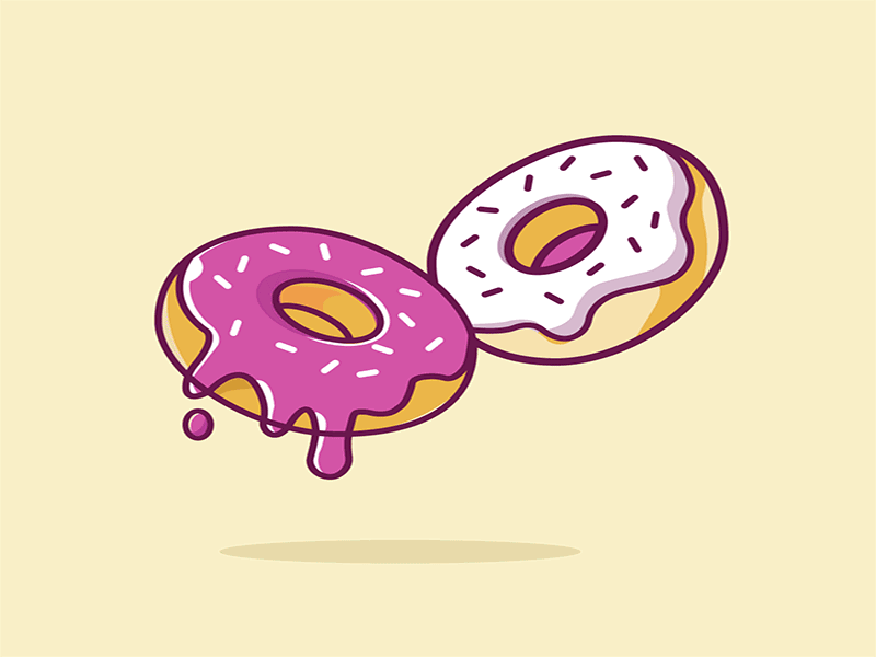 Creative Donut🍩 Vector adobe illustration art artwork astfood branding challenge daily design designer digitalillustration food gif graphic design illustration marketing menu motion graphics photoshop design restaurants vector