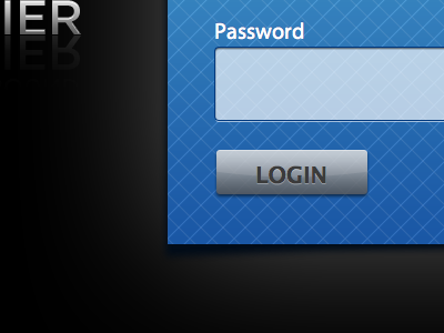 login black button login