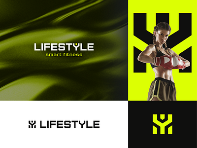 Lifestyle smart fitness Brand Identity branding color scheme fitness graphic design gym logo logo design logo lockup services sports startup visual identity