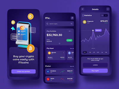 Micoins - Cryptocurrency App