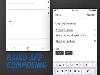 Haiku App: Compose Screen