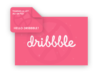 Hello Dribbble ! debug shot first shot hello pink thank you thank you shot thanks