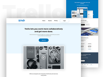 Trello | Website Redesign (concept)