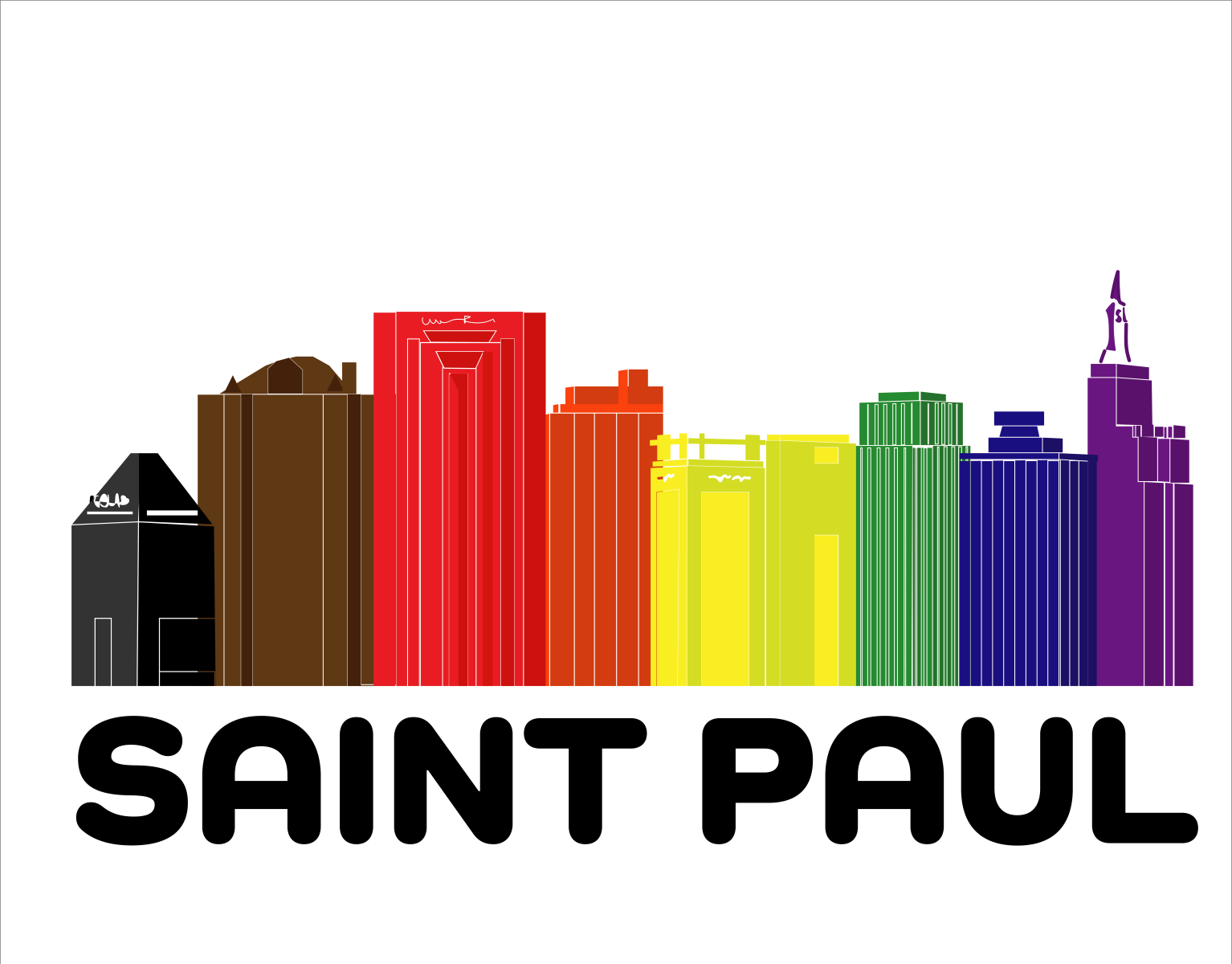 St. Paul Pride by Andy Birkey on Dribbble