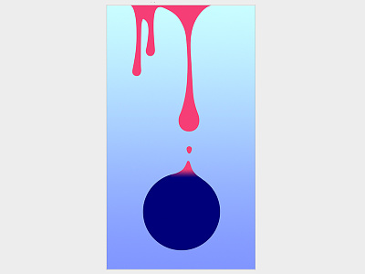 Emotion Influence app circle dripping emotions goo slime