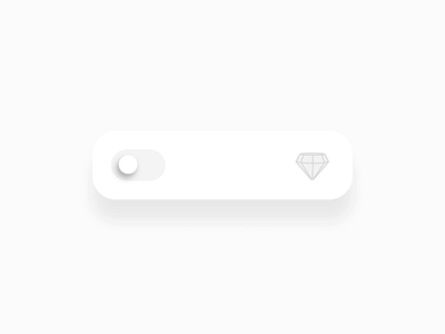 Yet another toggle interaction 2d 3d animation design diamond illustration interaction microinteraction pink spinning tap toggle ui ux