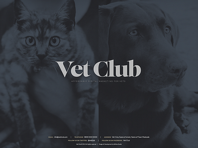 Vet Club cat dog online vet veterinary web