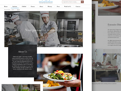 Catering website catering cooking food online restaurant web website