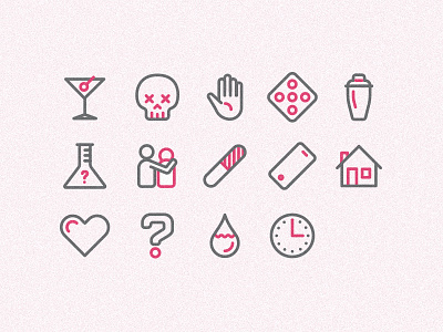 Drug icons drugs icons marks safety social awareness symbols
