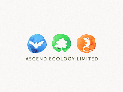 Ascend bat branding design ecologist ecology lizard logo logomark nature outdoors tree trees