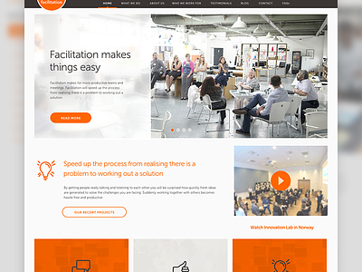 Orange website business corporate icons online orange symbols ui web website wip