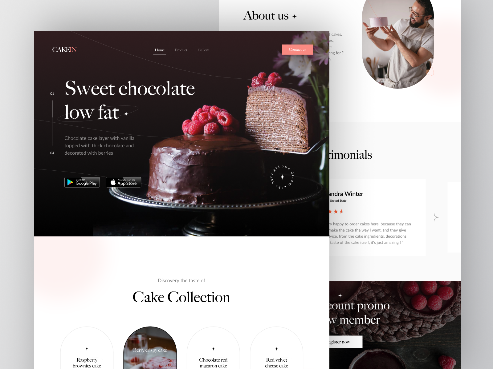 25+ Cake Website Themes & Templates