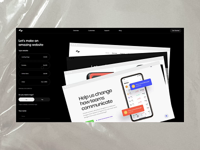 Aarea agency agency website branding design landing page minimal portfolio web web design website