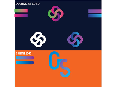 ss Logo and gs logo image2 design letter logo design logo creator logo free logo vector modern ss logo vector