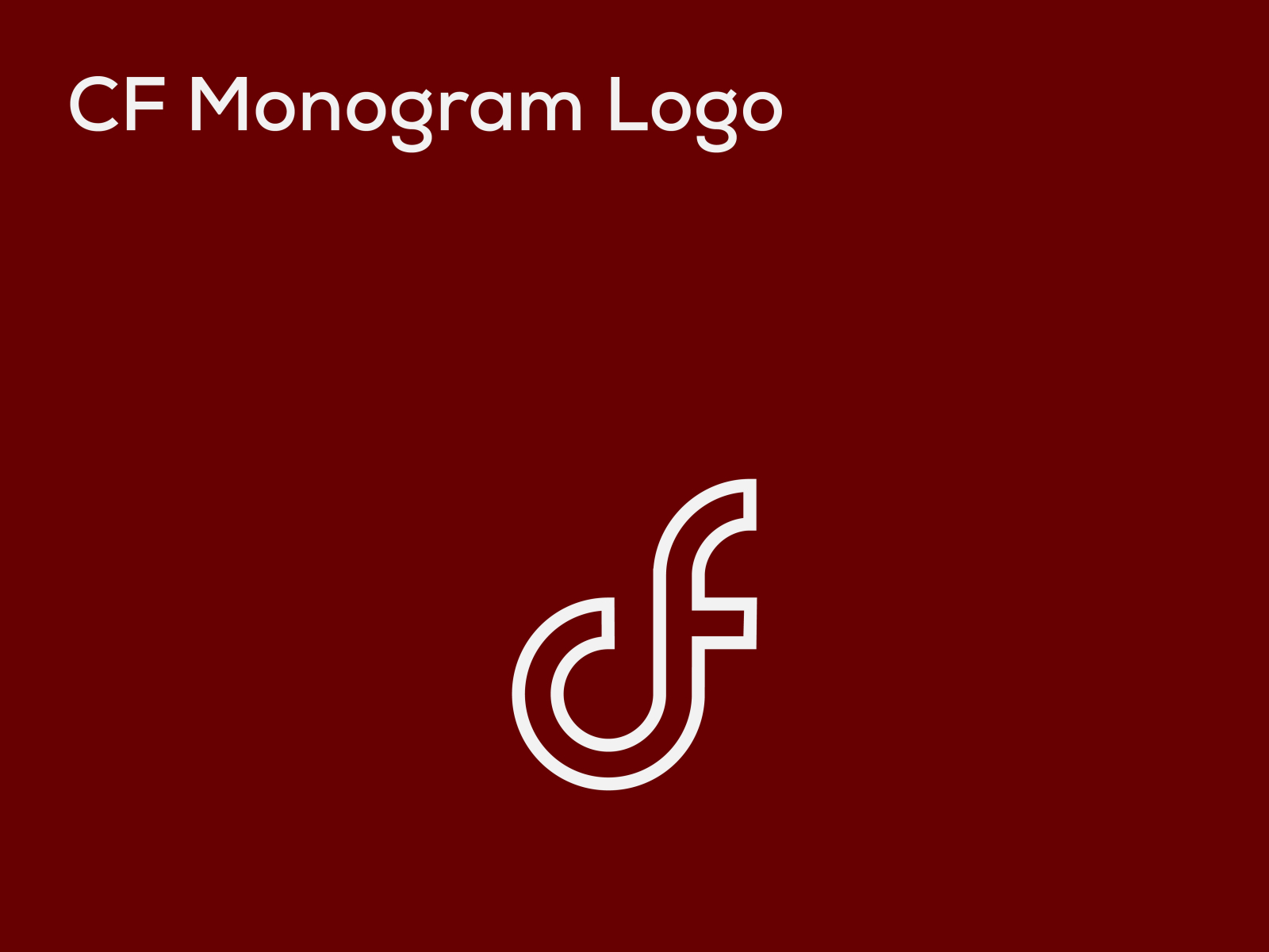 C Letter monograms – Elegant Quill