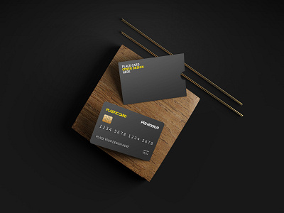 Chipped Plastic Card and Cover Mockup bank card mockup banking card chipped clean credit credit card mockup debit debit card mockup discount loyalty luxury modern photo realistic plastic plastic card mockup premium professional psd shopping