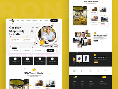 SellBee | Website UI creative design ecommerce website ui landing page design ui ui design website ui